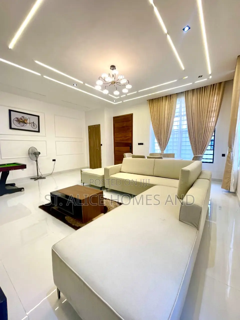 Maddison Prince Coll (3 Bedroom) With Snooker Board In Festac Lagos in Festac