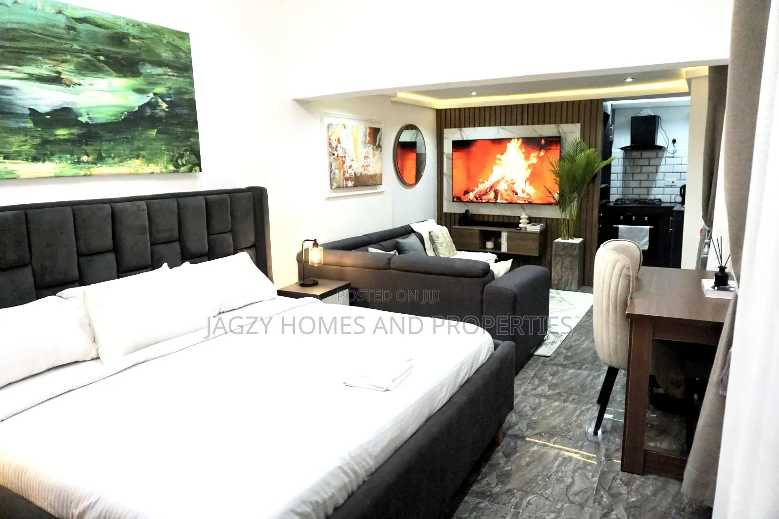 Cool And Comfortable 1 Bedroom Shortlet In Lekki Phase 1 in Lekki Phase 1