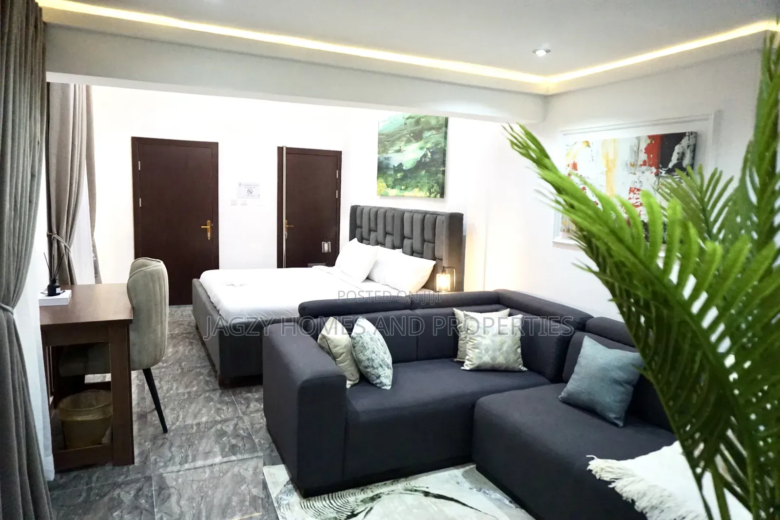 Cool And Comfortable 1 Bedroom Shortlet In Lekki Phase 1 in Lekki Phase 1