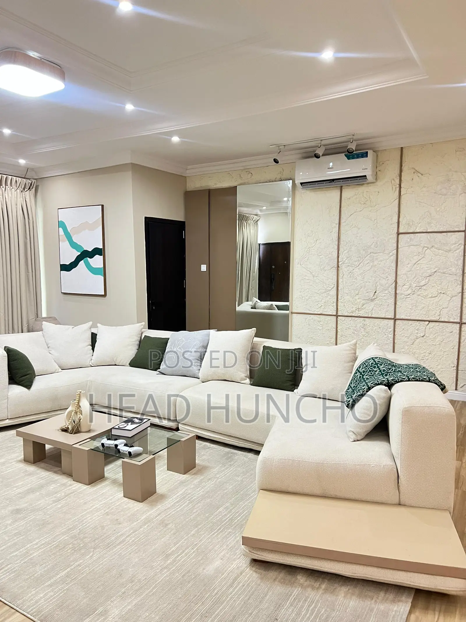 Furnished 3bdrm Block of Flats in White Sand Beach, Ologolo for rent in Ologolo