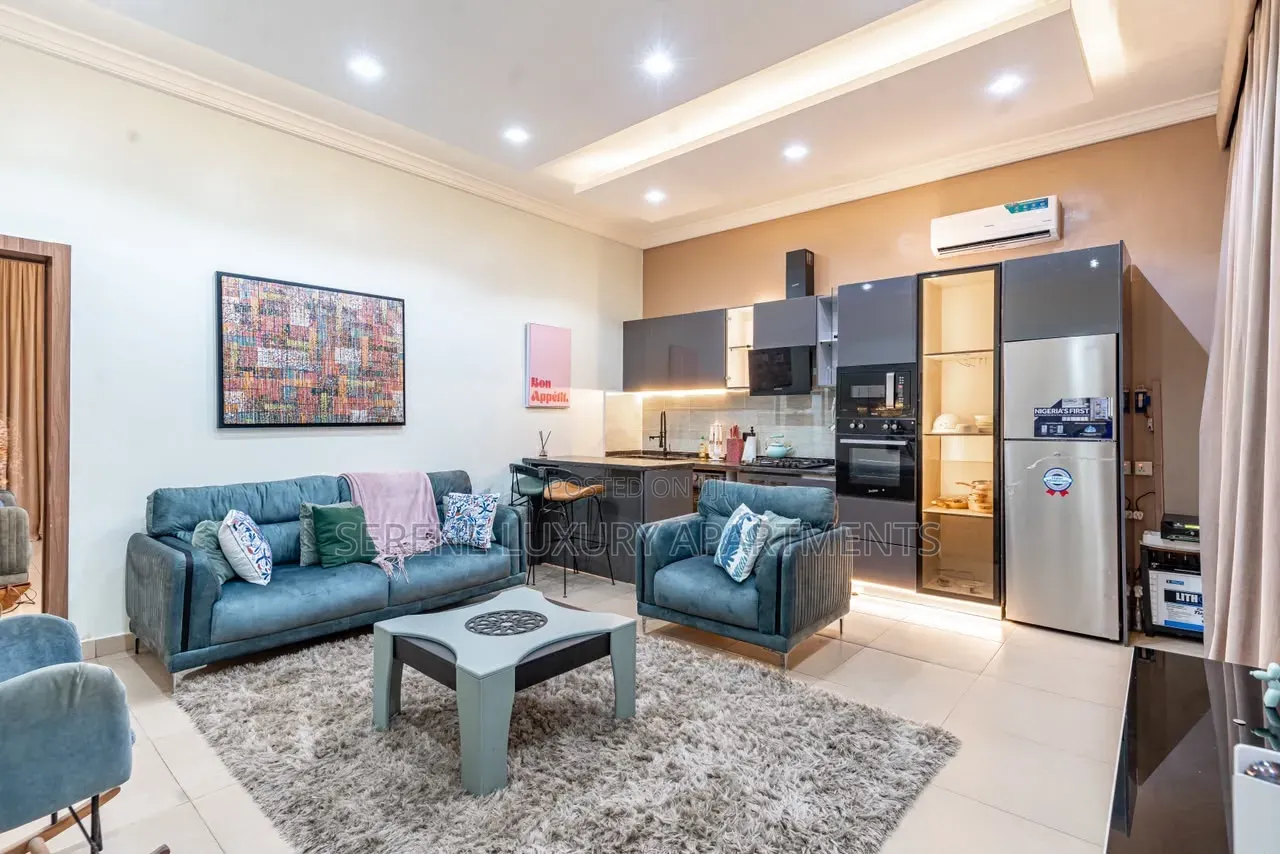 Spacious and Luxury One Bedroom Apartment With Ps5 Balcony Board Games in Lekki Phase 1