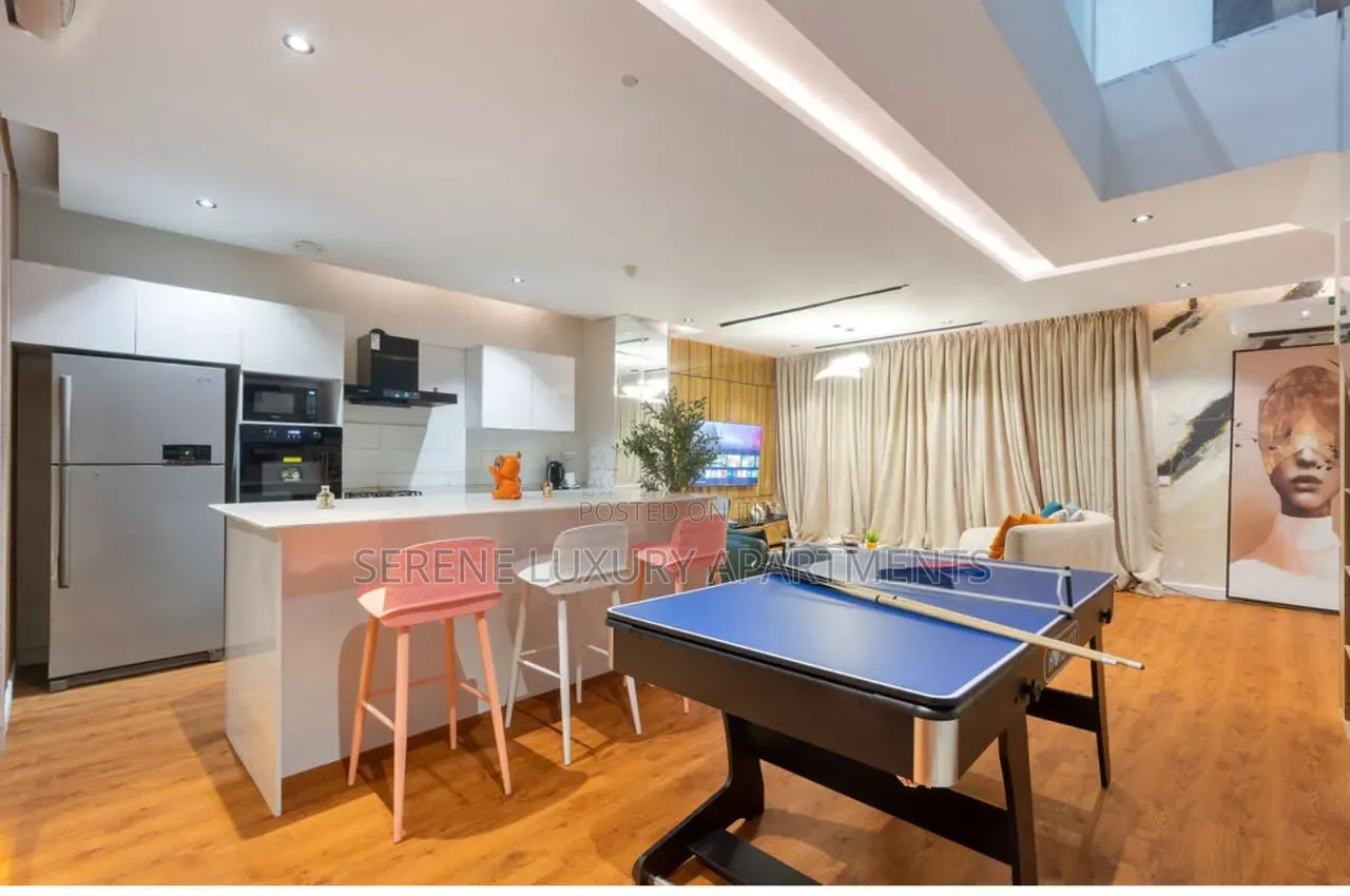 Luxurious 2bedroom Maisonette With Snooker Swimming Pool Gym Ps5 in Lekki Phase 1
