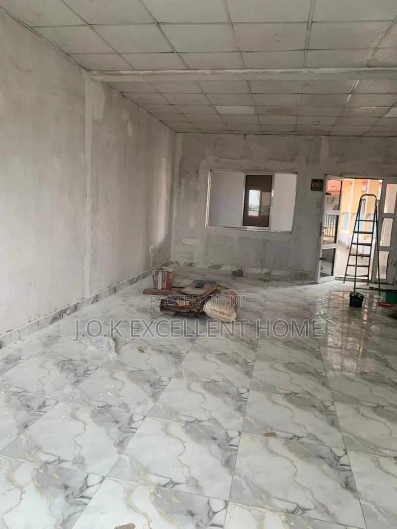 A Large Open Space With Toilet and Air Conditioner, Ogba Central Mall in Wempco Road