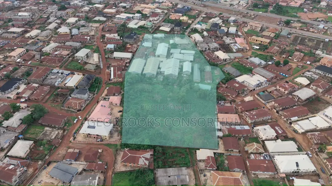 Prime 6-Acre Commercial Property With Warehouses – Old-Ife Rd. in Alakia