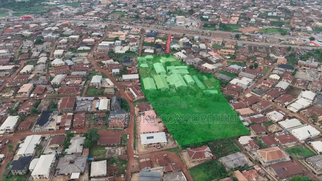 Prime 6-Acre Commercial Property With Warehouses – Old-Ife Rd. in Alakia
