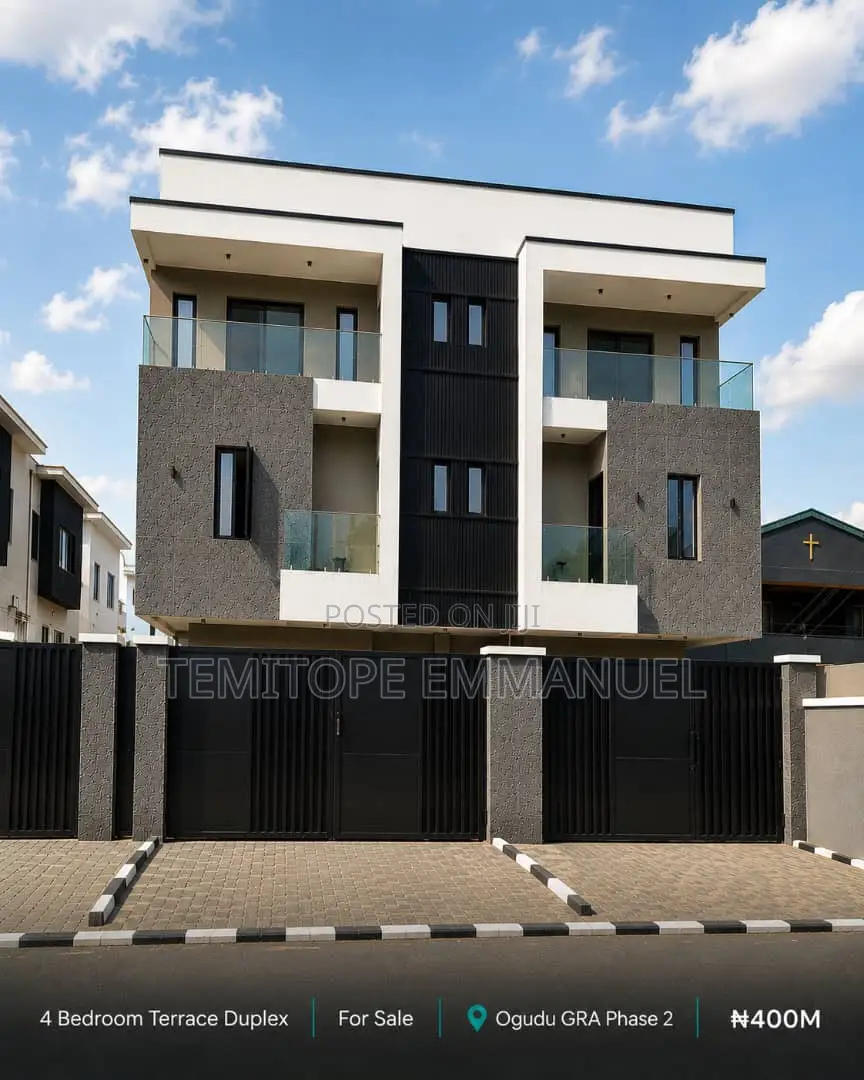 Furnished 4bdrm Duplex in Ogudu GRA for sale in Ogudu GRA