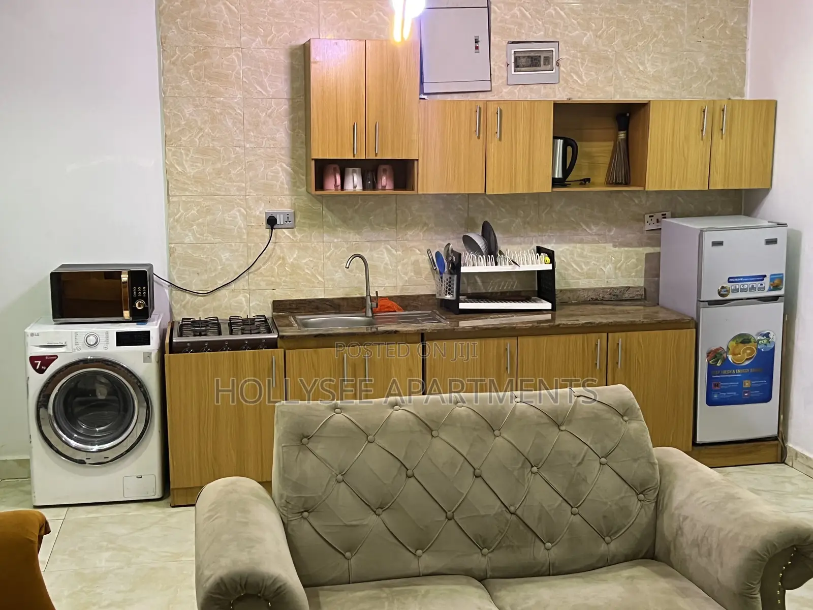 Luxury 2-bedroom Serviced Apartment | 24/7 Power | Free Wi-fi in Baruwa