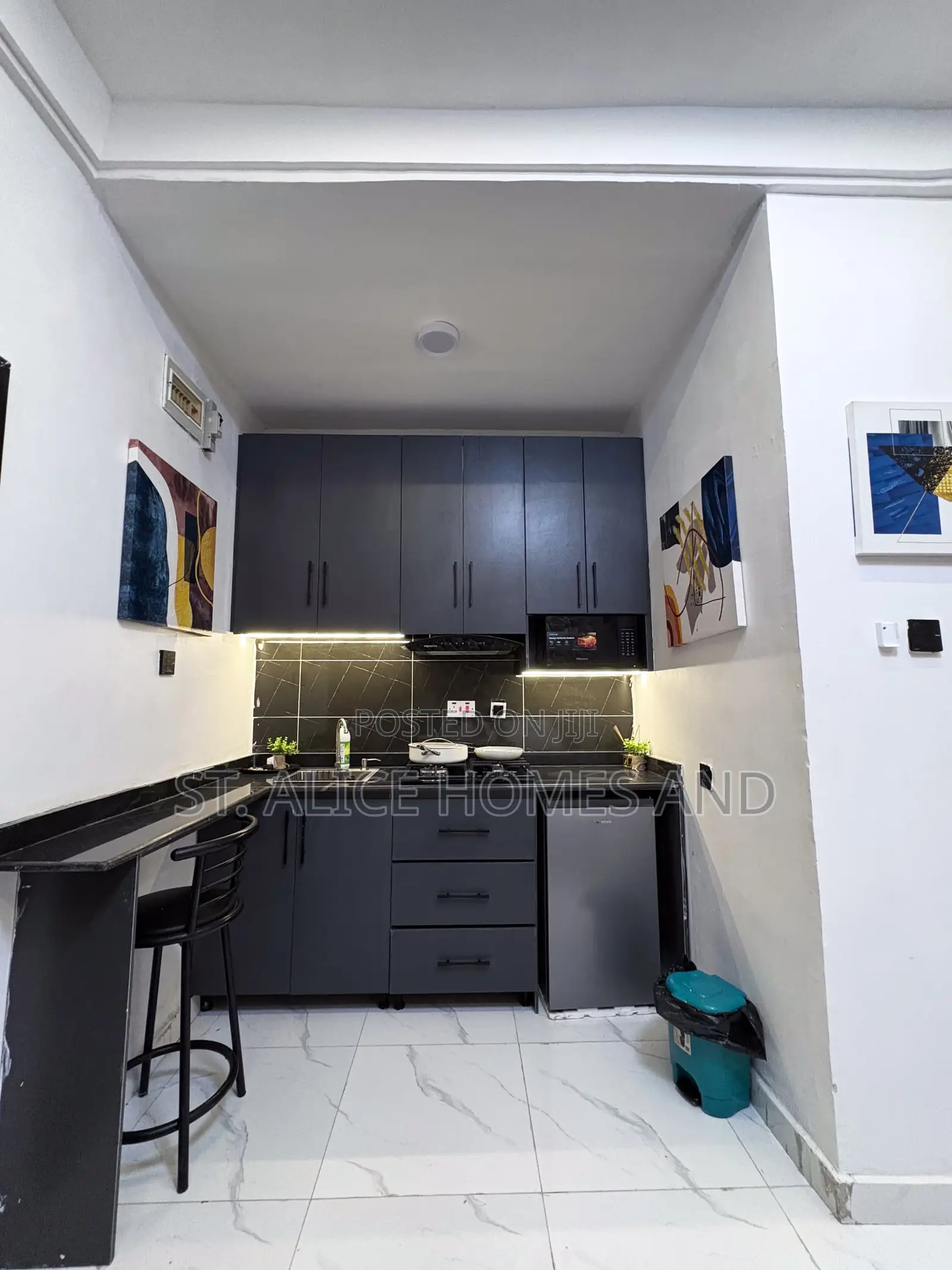 1 Bedroom Studio Apartment In Idi-araba, Lawanson, Surulere, Lagos in Lawanson