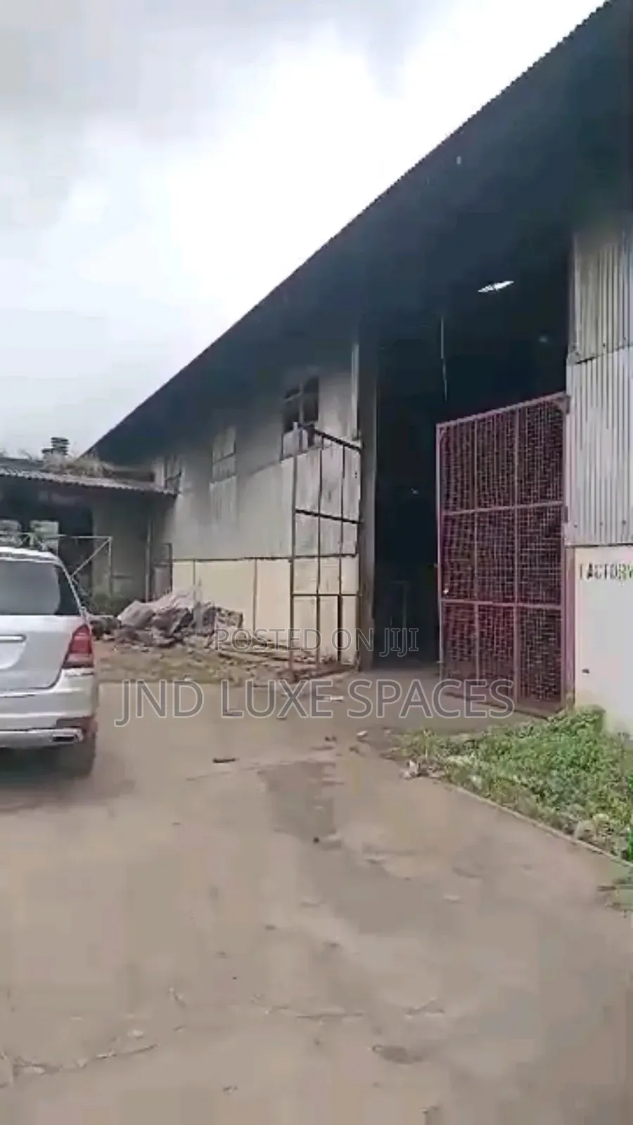 A Warehouse of About 2200smq Share Compound for Lease Off Oba Akran. in Oba Akran