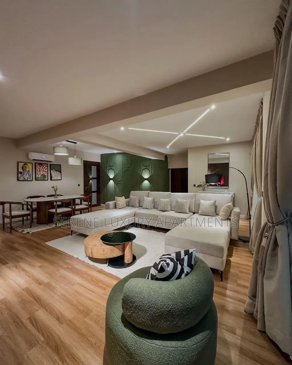 Luxurious 3bedroom Apartment With Swimming Pool and Ps5 in Ikate