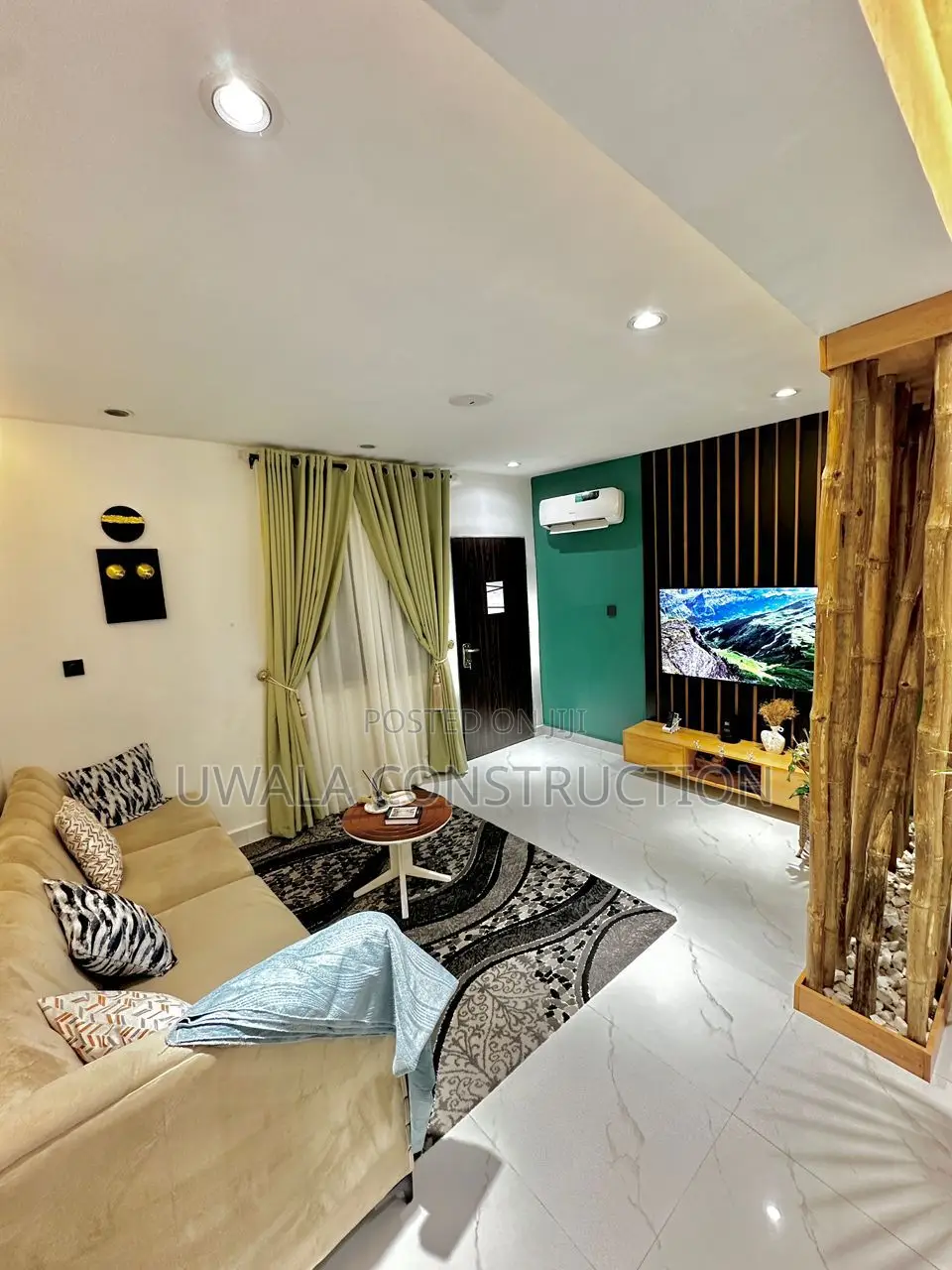 Premium 2-bedroom Smart Home Short-let With Balcony Lounge – Wuse 2 in Kado