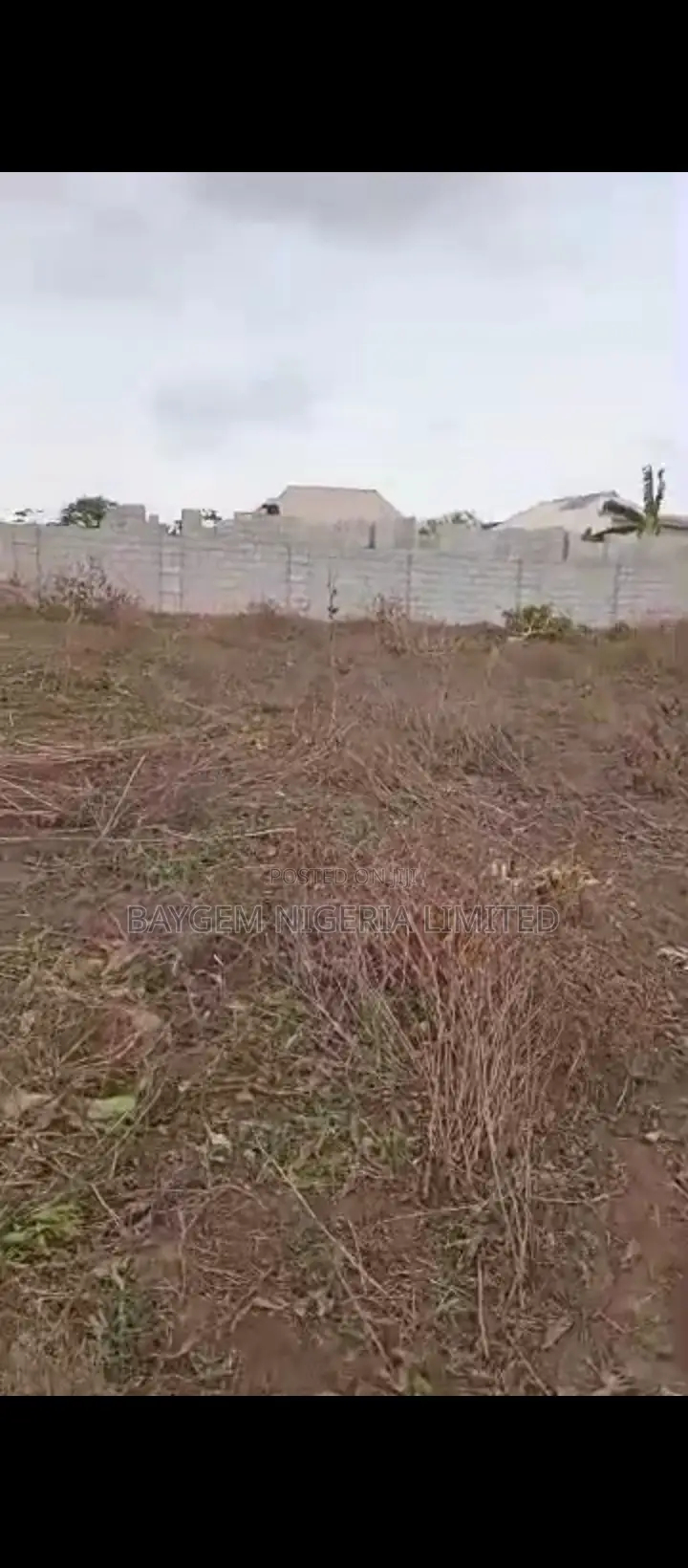 6 Plots of Vacant Fenced and Gated Land for Sale in a Developng Estate in Ijede / Ikorodu