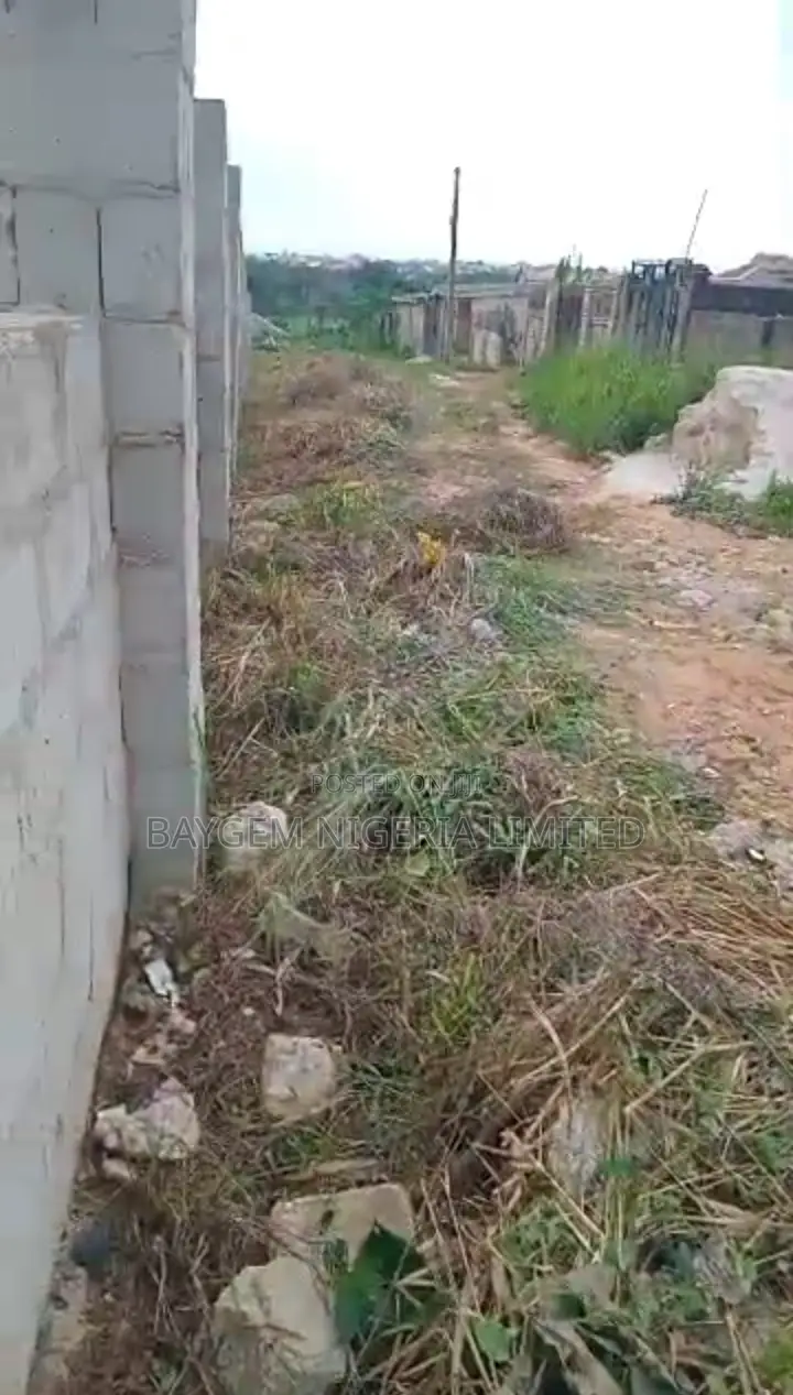 6 Plots of Vacant Fenced and Gated Land for Sale in a Developng Estate in Ijede / Ikorodu