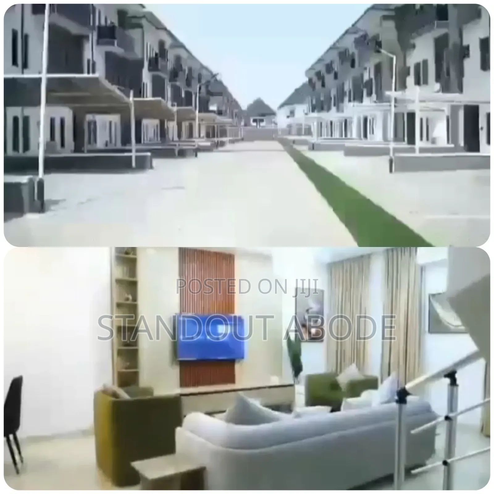 Furnished 4bdrm Block of Flats in In An Estate, Chevron for sale in Chevron