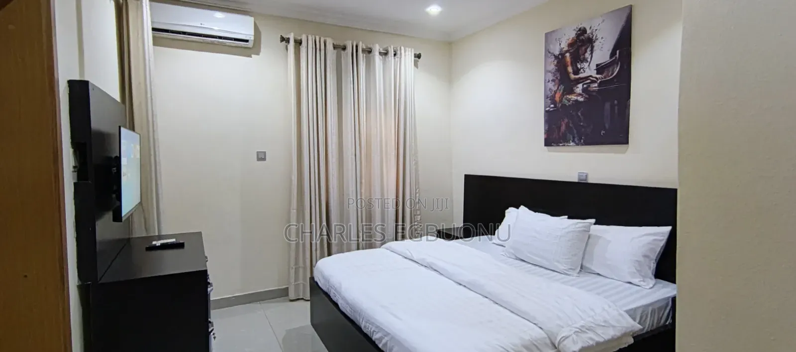 Lovely en-Suite Room in Shared Apartment | Apo | Wi-Fi | 24/7 Light in Guze