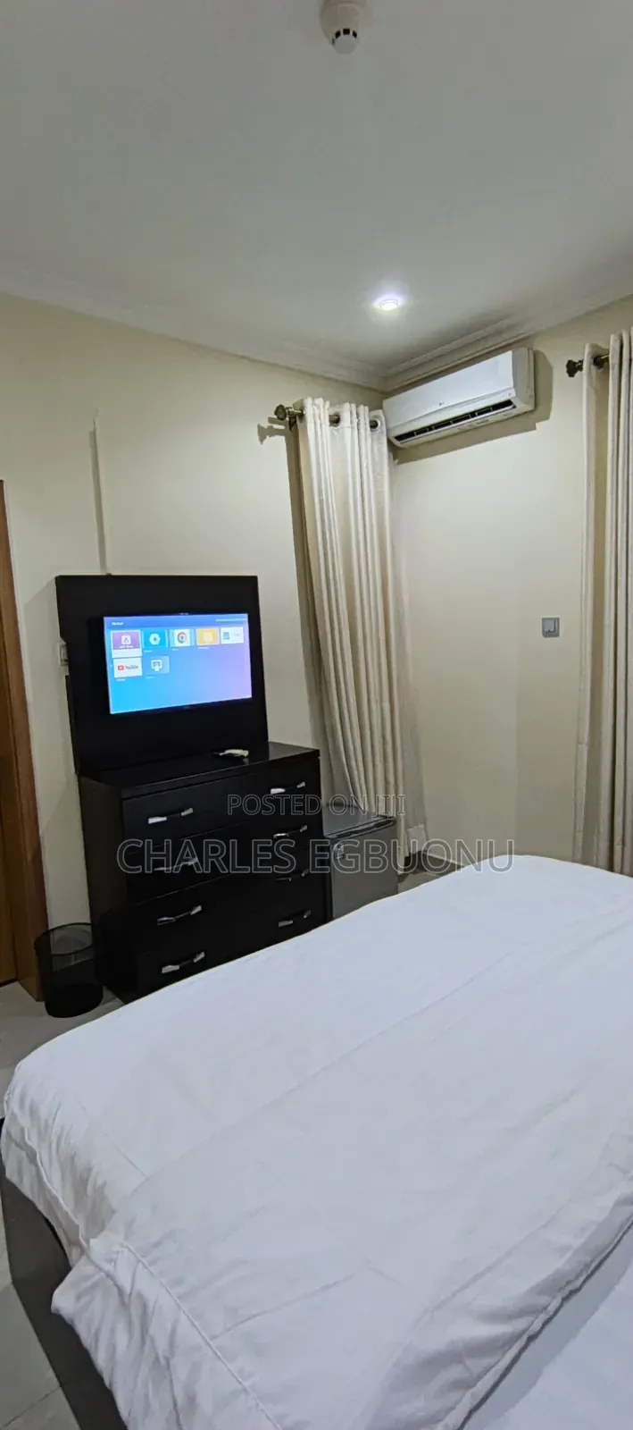 Lovely en-Suite Room in Shared Apartment | Apo | Wi-Fi | 24/7 Light in Guze