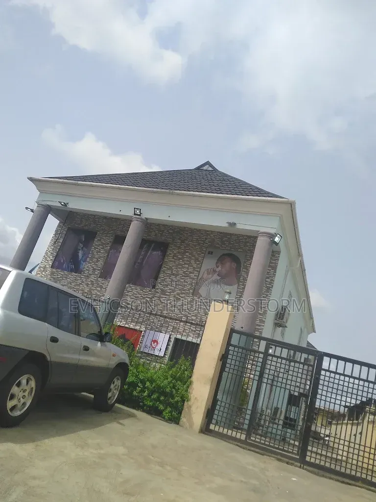 Twin Spacious Buildings Along the Busy Eleyele Jerich Road Ibadan in Ibadan