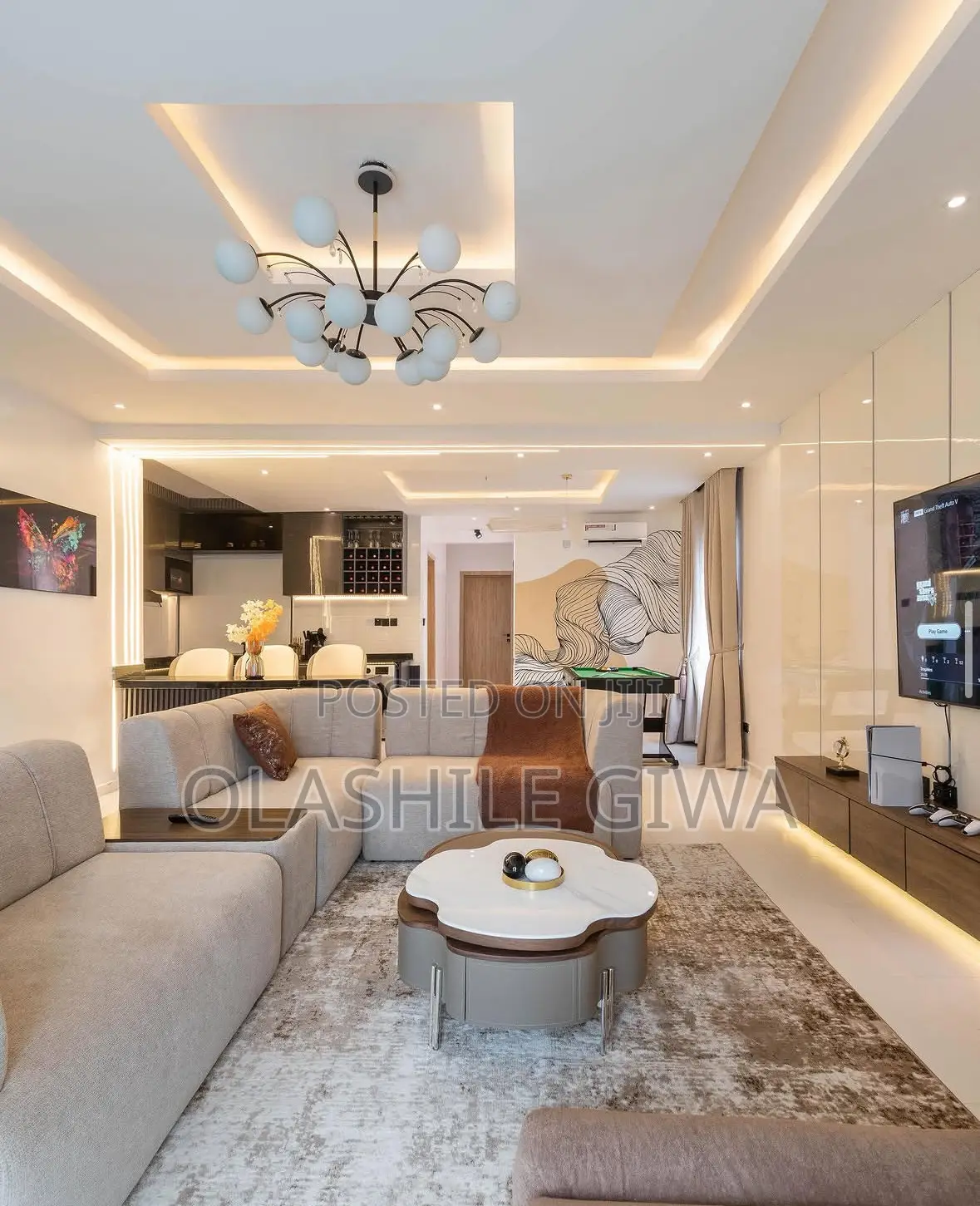 3 Bedroom Apartment in Ikate
