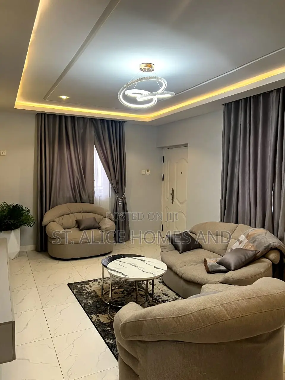 Kadal Amsterdam 1 Bedroom Apartment, Life Camp, Abuja in Central Business District