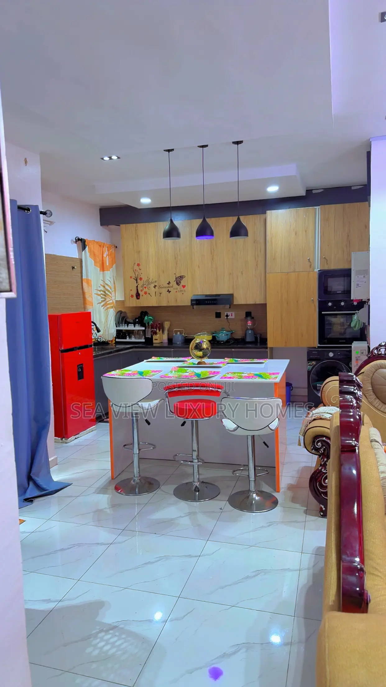 Newly Built 2 Bedroom Apartment in Dideolu Court, Ogba in Omole Phase 1