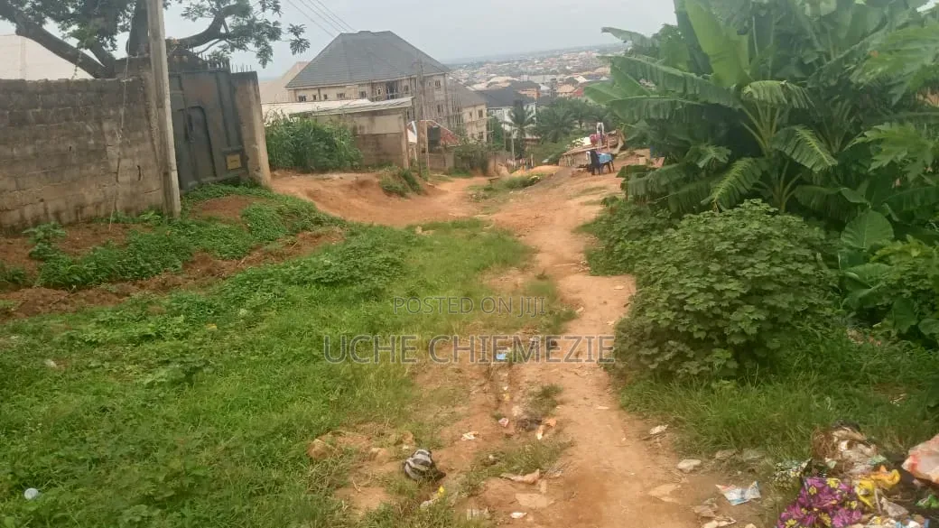 Affordable Partly Fenced Table Land for Sale at Ikirike in Enugu