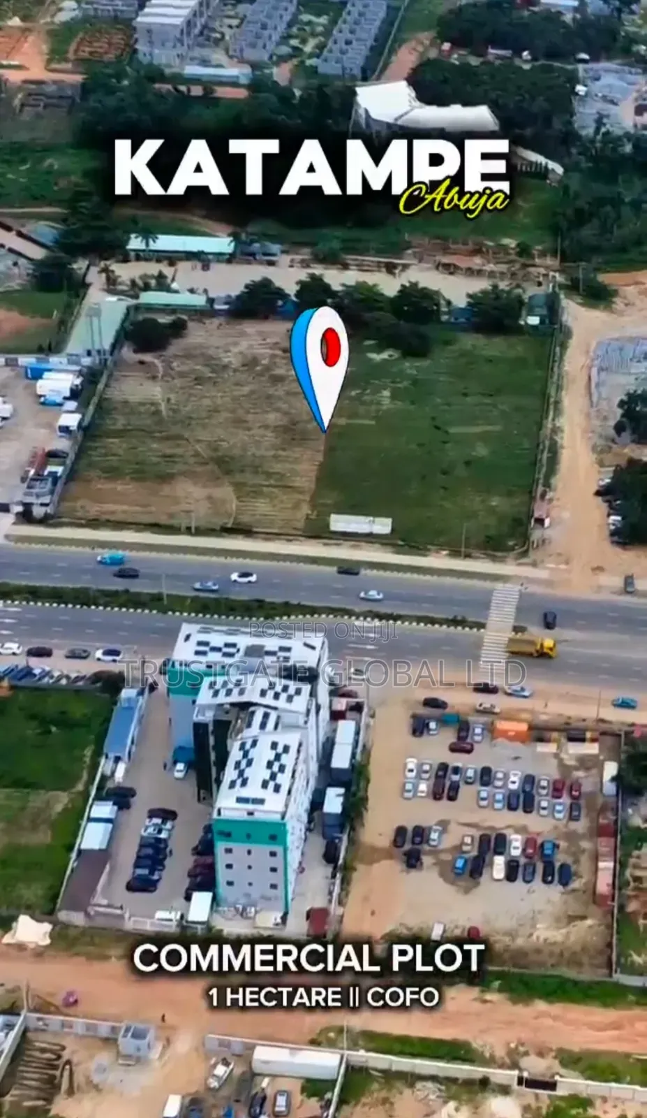 Prime Commercial Land for Sale in Katampe Extension