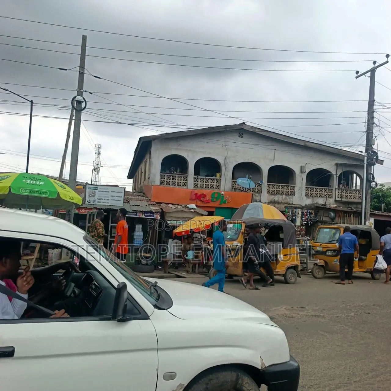 Commercial Land With Demolishable Structure in Dopemu