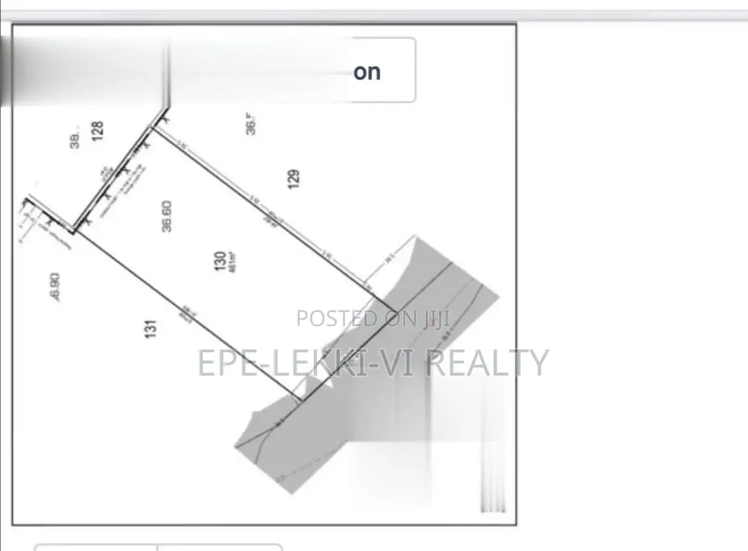 4760sqm Land Facing Express in Ajah in Ajah