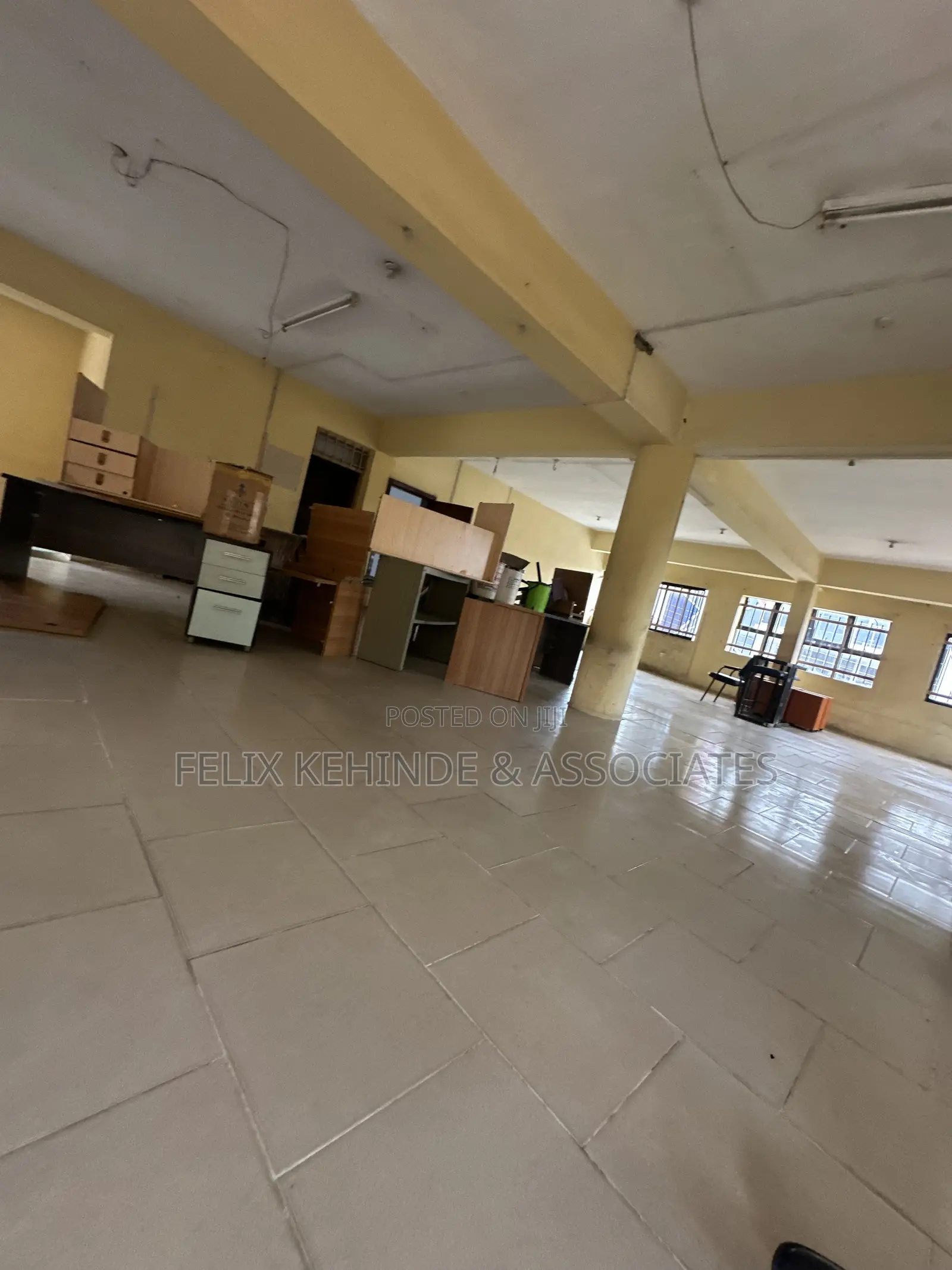 Modern Open Plan Office Space at Mokola in Bodija