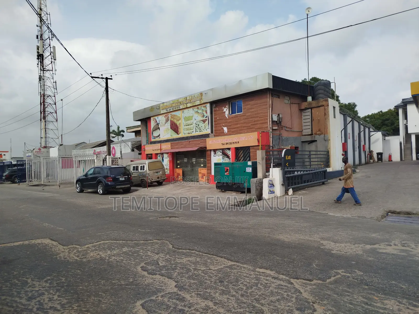 A Business Plaza in Isolo