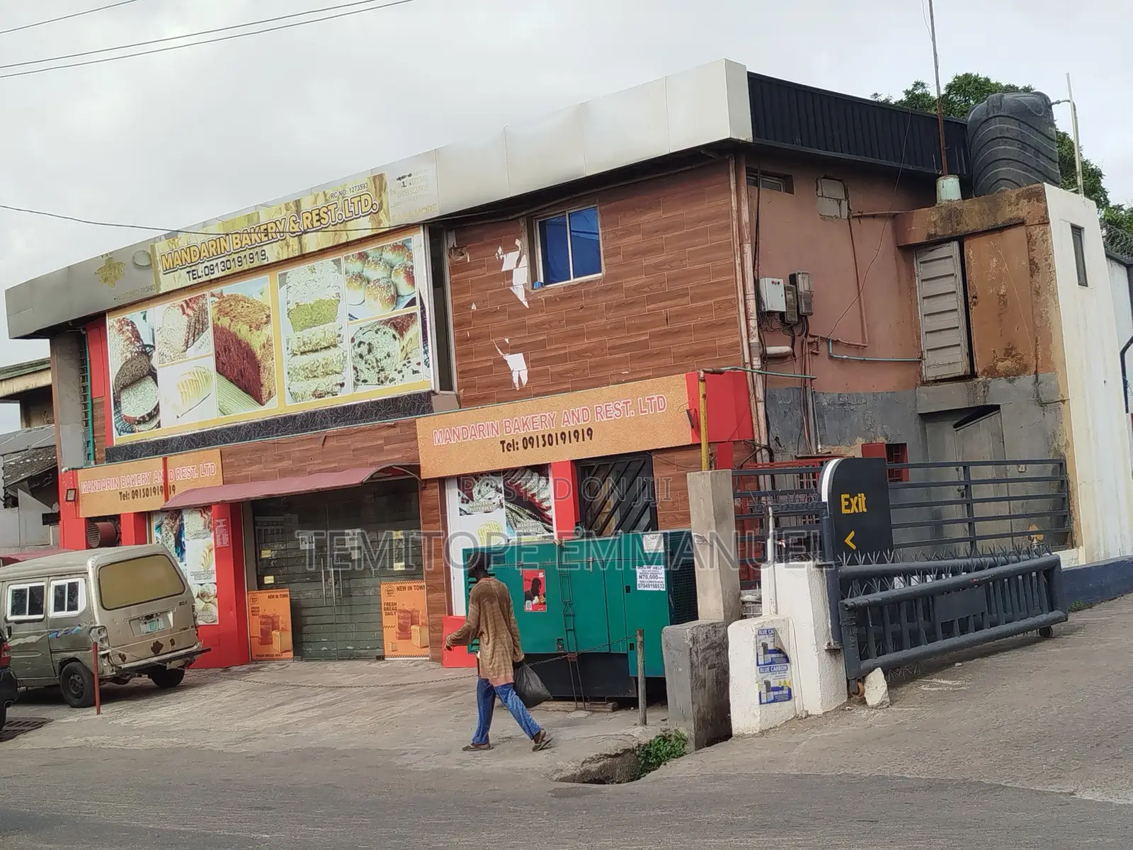 A Business Plaza in Isolo