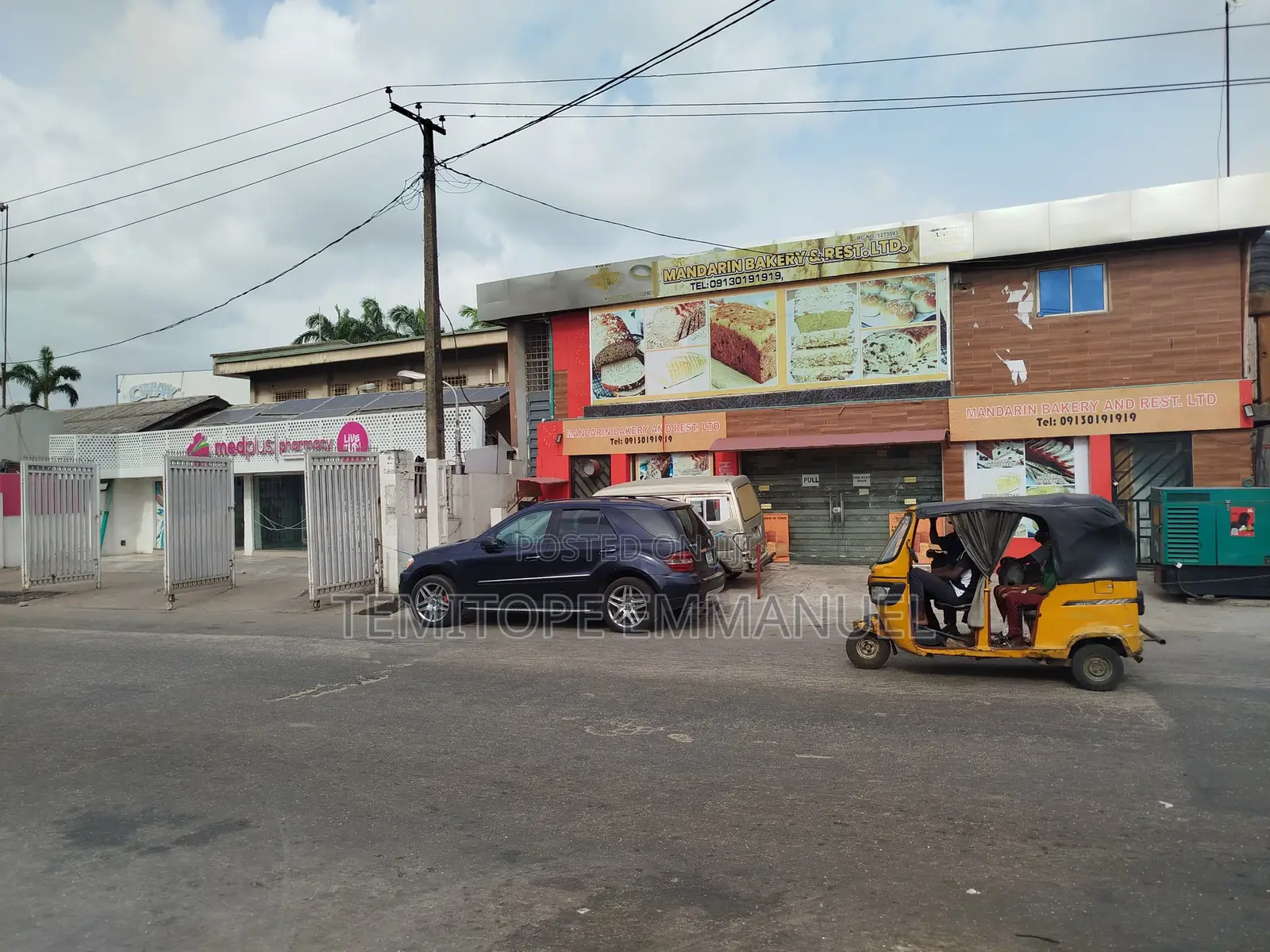 A Business Plaza in Isolo