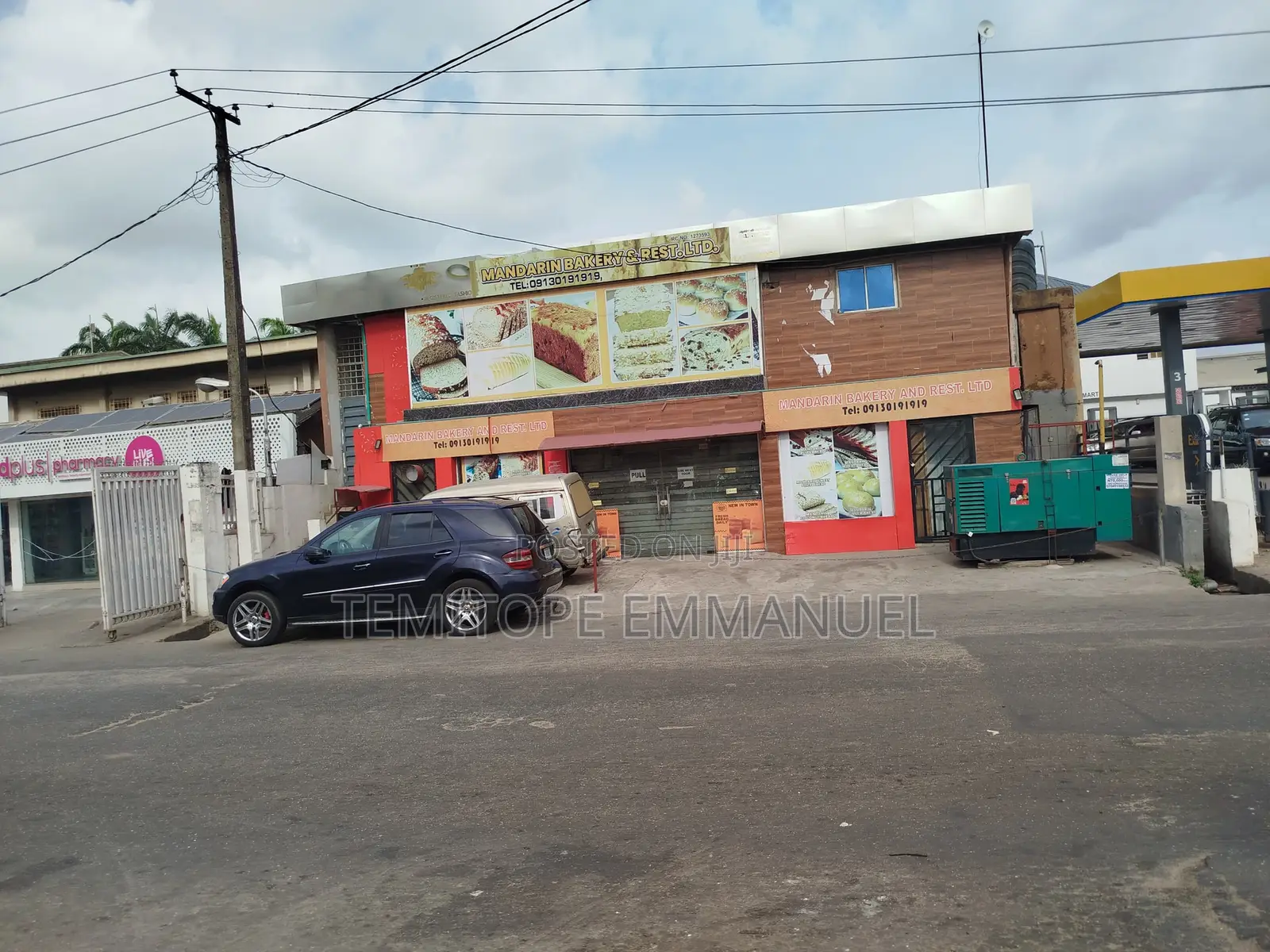 A Business Plaza in Isolo