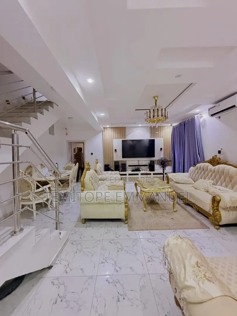 Furnished 4bdrm Duplex in Oko-Oba for sale in Oko-Oba