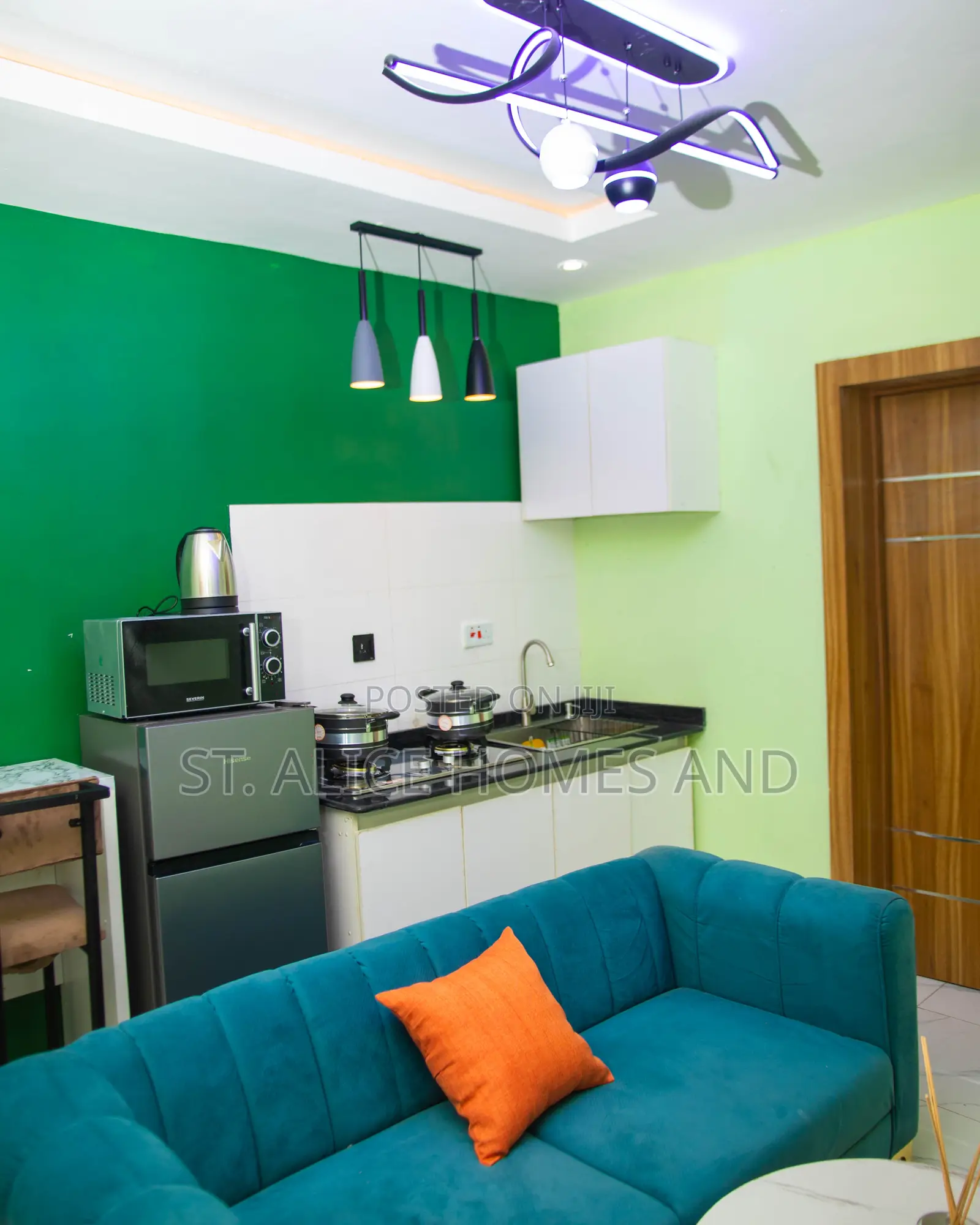 1 Bedroom Flat, Fully Serviced C4, Itire Surulere, Lagos in Itire