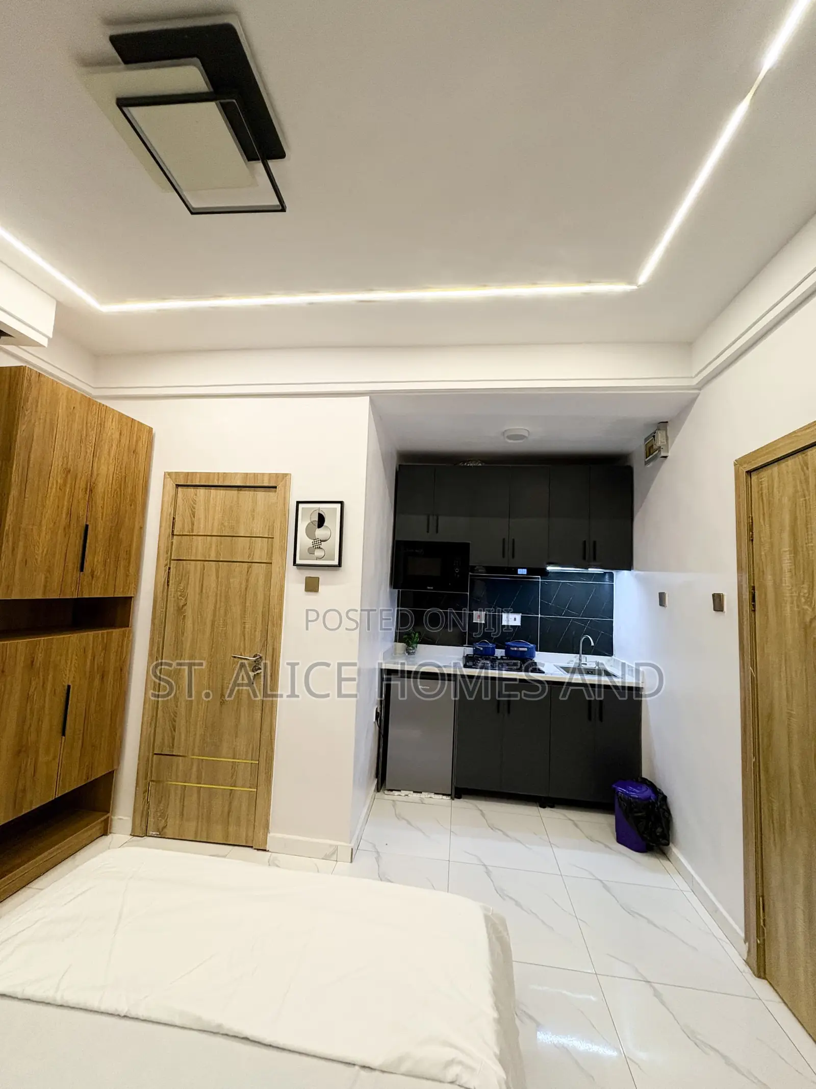 1 Bedroom Premium Studio Apartment, Lawanson Surulere, Lagos in Lawanson