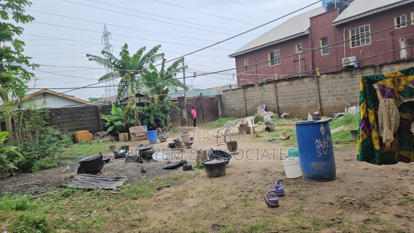 Standard Half Plot of Land at Wesley Str,Off Ashimolowo B/Stop,Abesan in Abesan