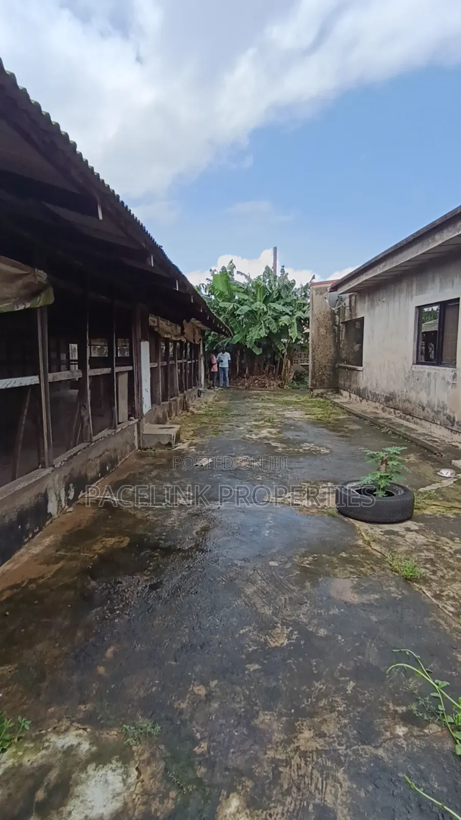 Half Plot of Land Fence With Gate in a Gated Estate. in Ayobo