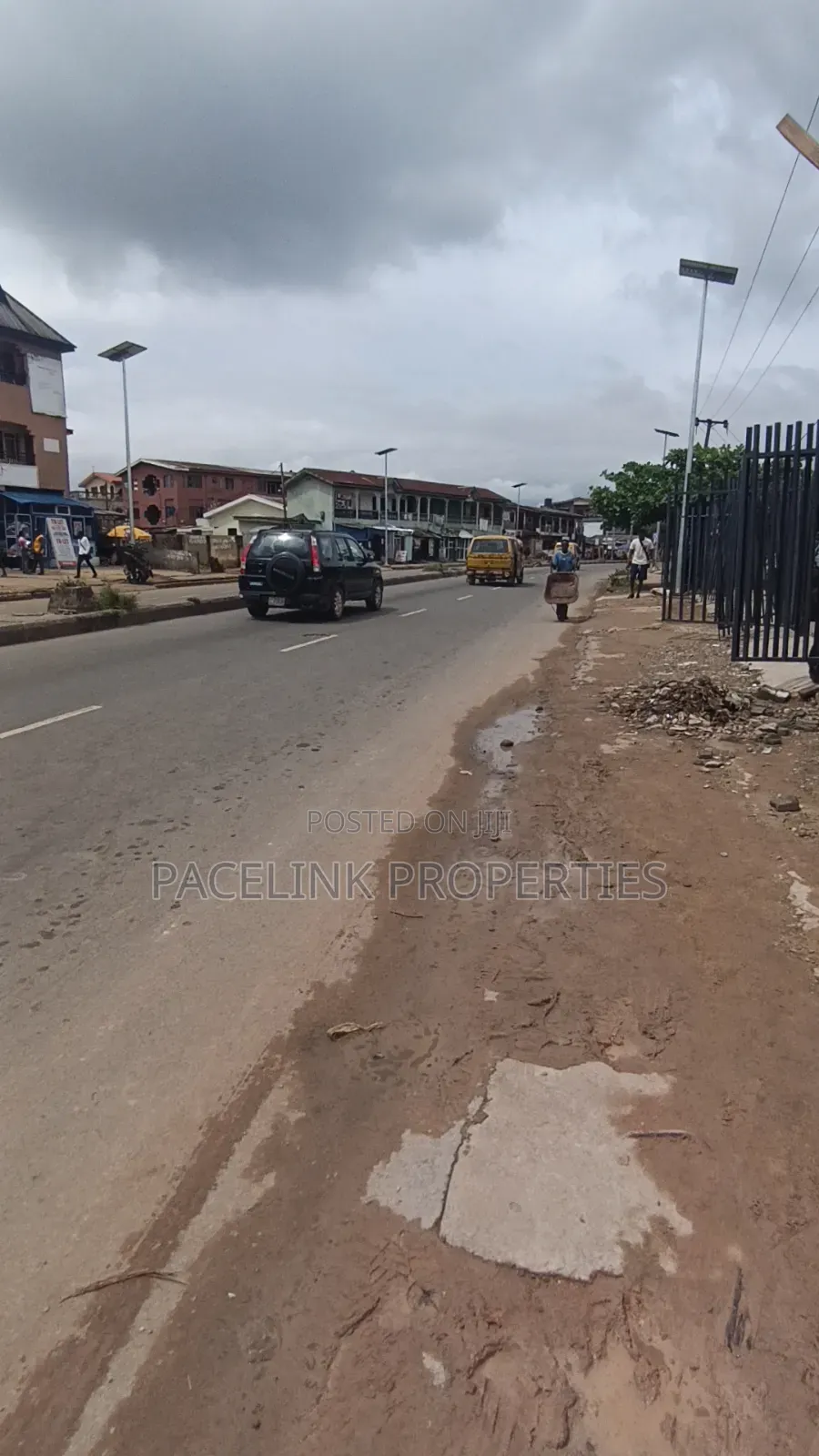 Newly Built 3 Shop Together Along the Main Road for Sales. in Iyana Ipaja