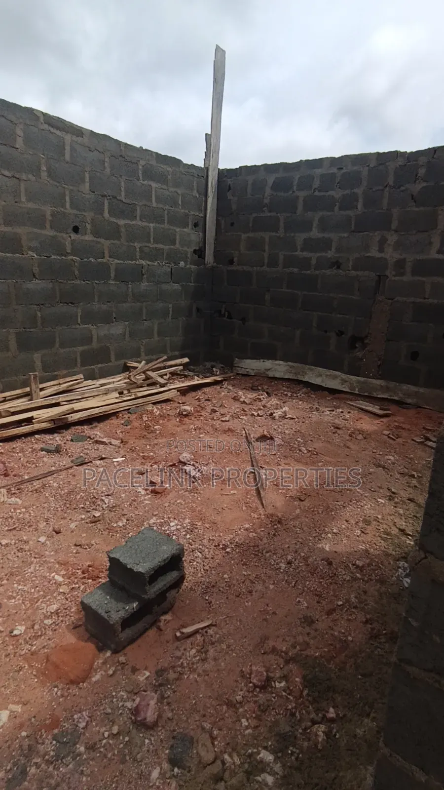 Newly Built 3 Shop Together Along the Main Road for Sales. in Iyana Ipaja