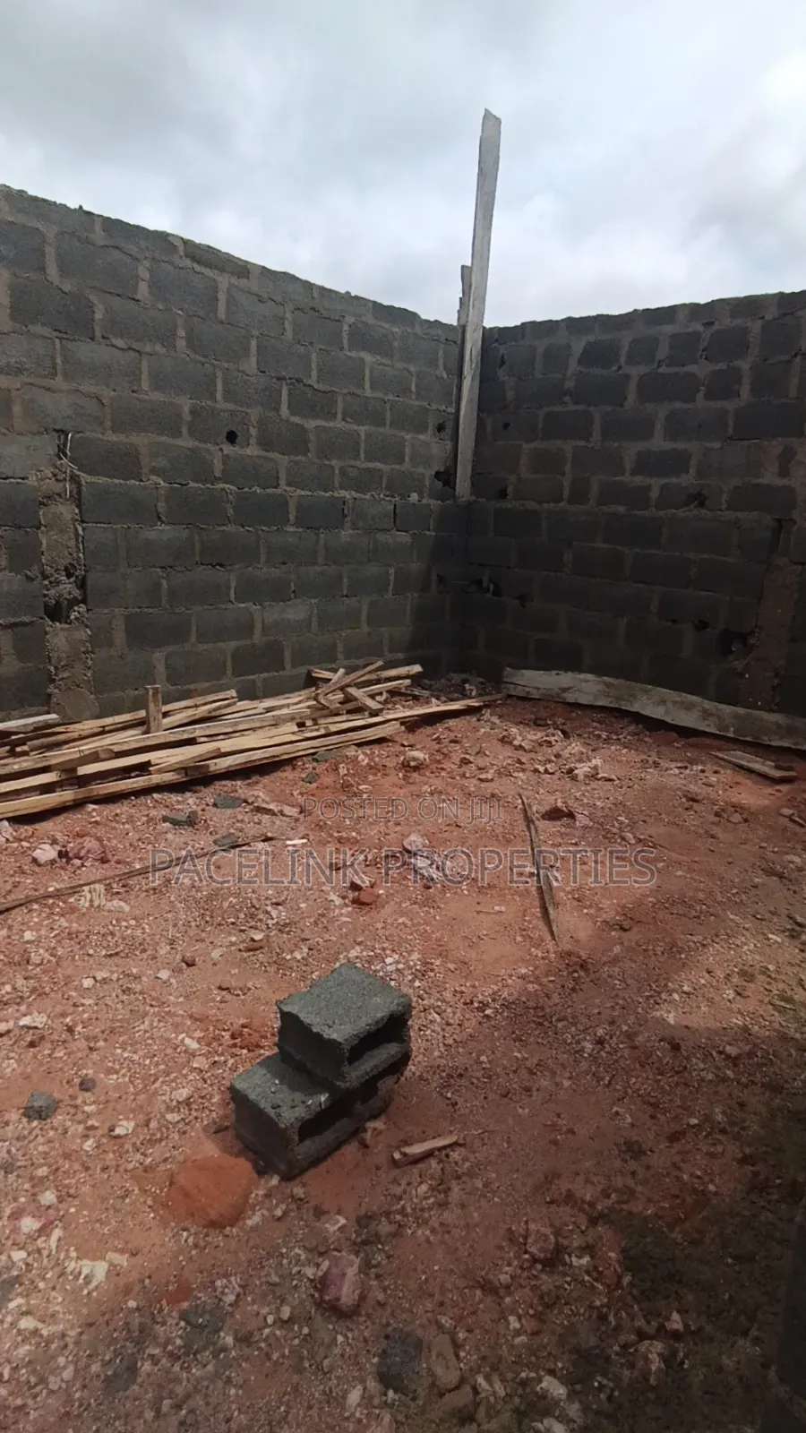 Newly Built 3 Shop Together Along the Main Road for Sales. in Iyana Ipaja