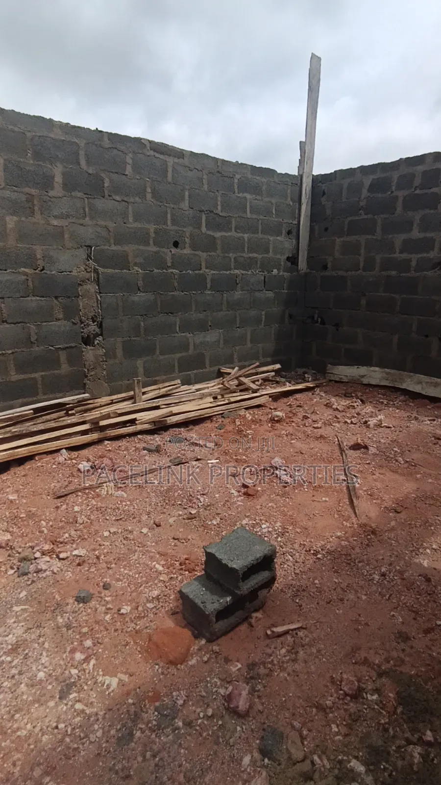 Newly Built 3 Shop Together Along the Main Road for Sales. in Iyana Ipaja