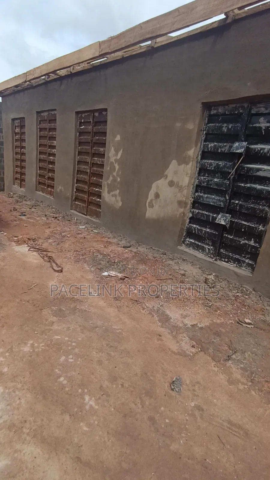 Newly Built Single Shop Along the Main Road for Sales. in Iyana Ipaja