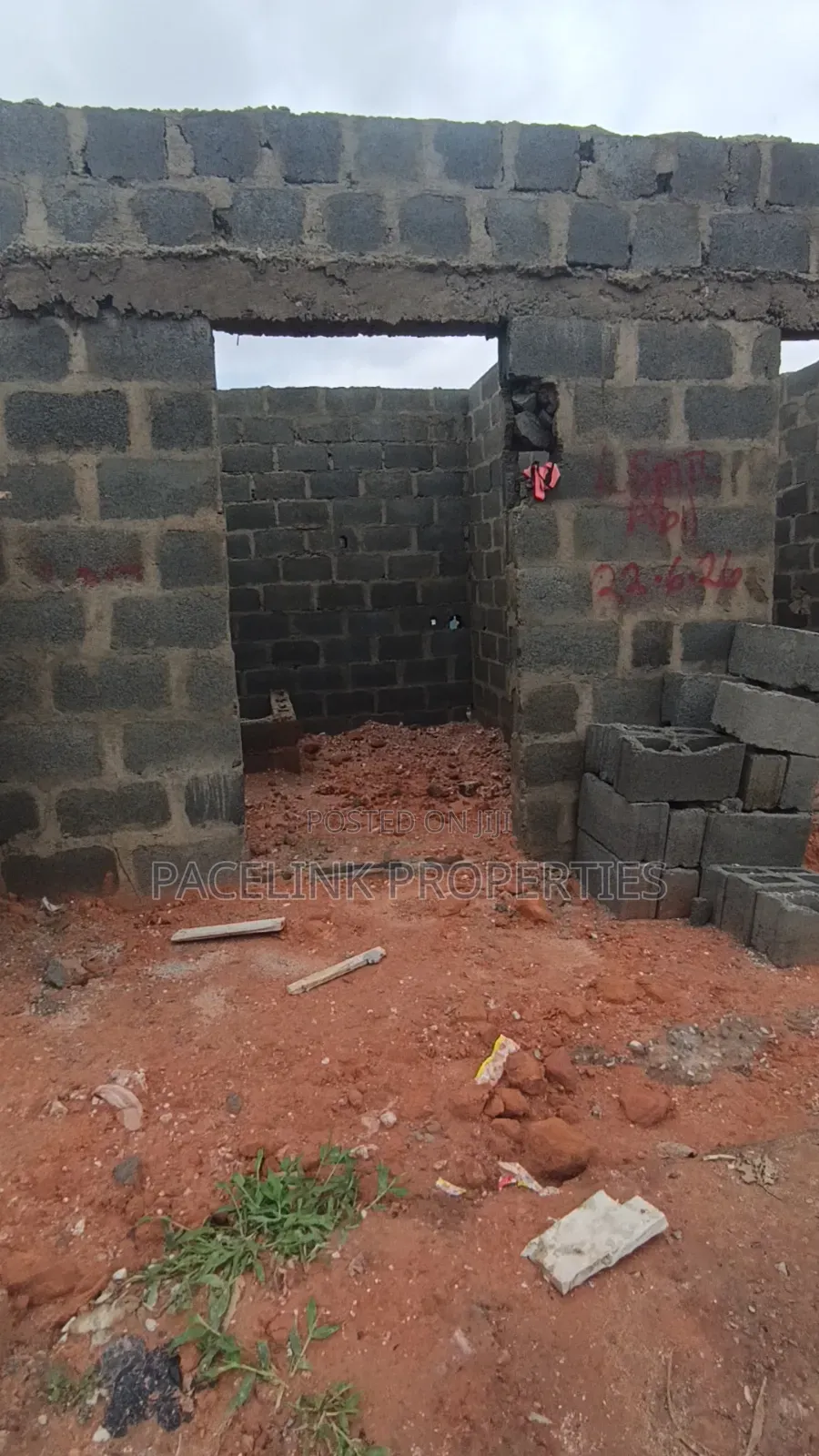 Newly Built Single Shop Along the Main Road for Sales. in Iyana Ipaja