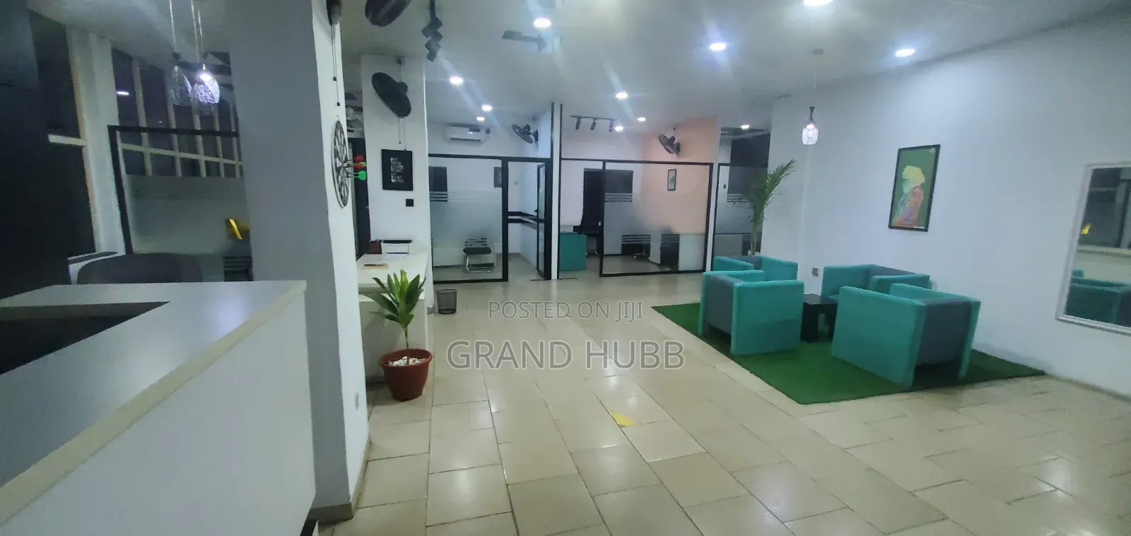 Serviced Private Co-Working Office Spaces for Rent Monthly in Gwarinpa