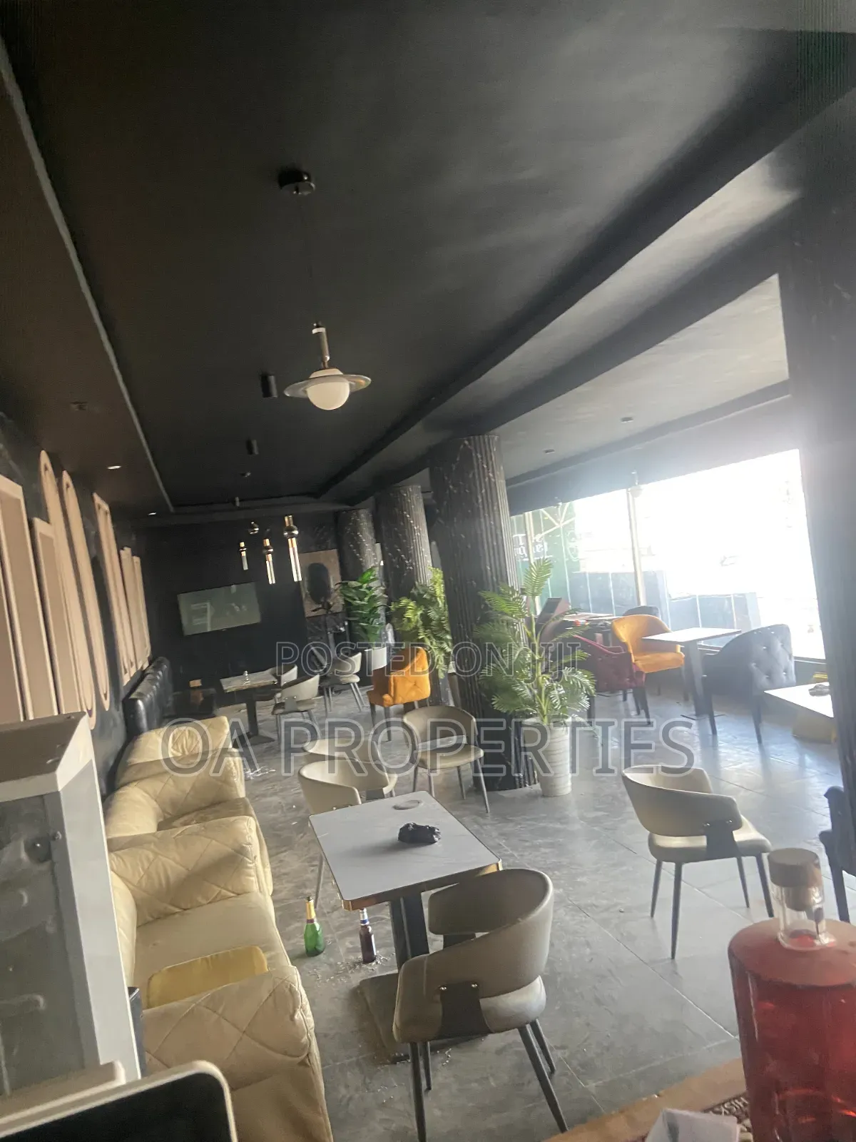 To Lease--
 a Lounge Space at Samonda, Along Ui-Sango Road. in Ibadan