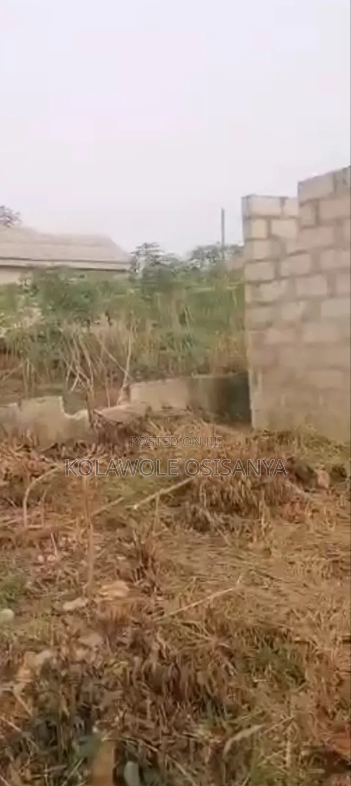 An Half Plot With Uncompleted Structures in Ado-Odo/Ota