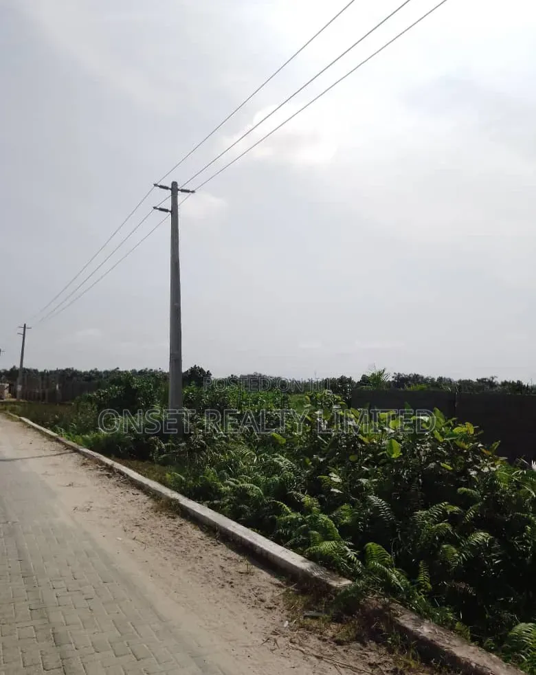 Prime Land Facing Coastal Road in Abijo