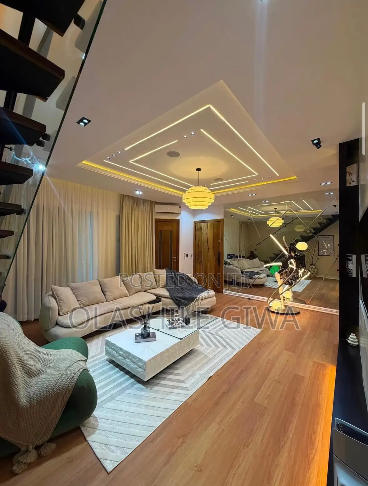 Brand New 2 Bedroom Maisonette With A Cinematic Bedroom in Lekki Phase 1