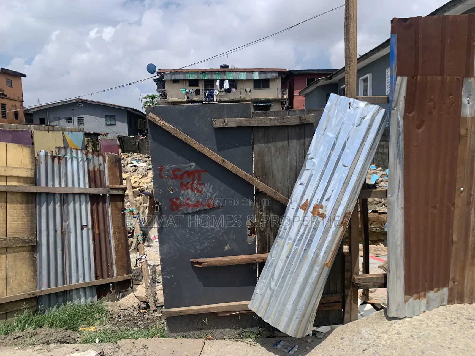A Standard Fully Measured One Plot of Land in Ijesha